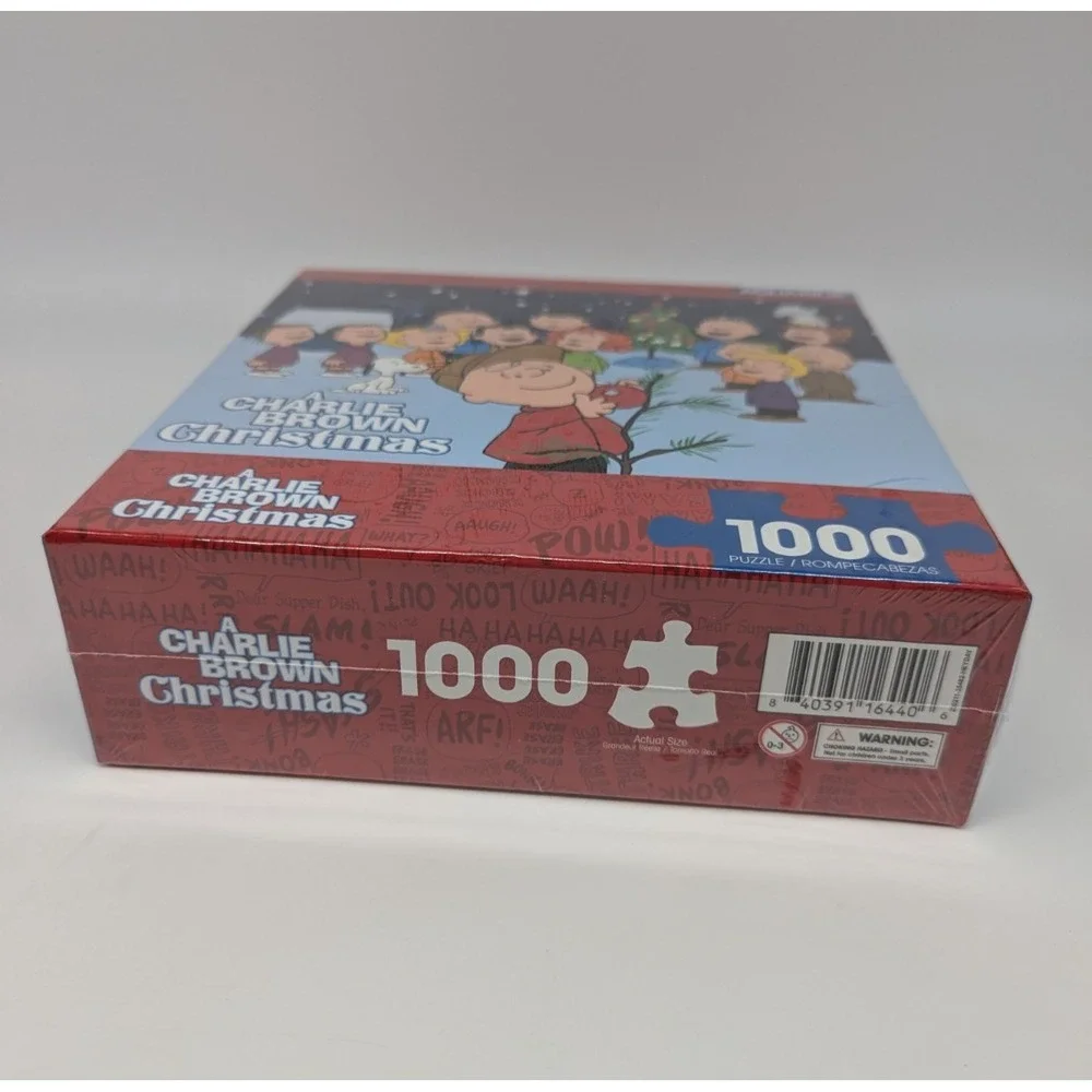 Peanuts A Charlie Brown‎ Christmas 1000 Pc Christmas Jigsaw Puzzle Snoopy Sealed